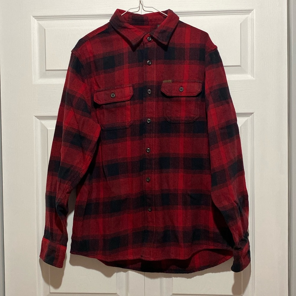 Orvis Men's long sleeve flannel shirt size M